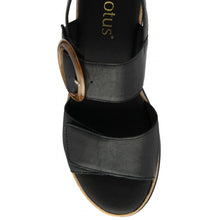Load image into Gallery viewer, LOTUS - Cammie Sandal - Black