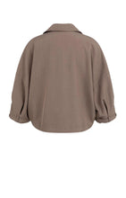 Load image into Gallery viewer, YAYA - Blouse Jacket - Deep Taupe Brown