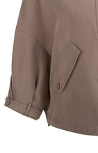 Load image into Gallery viewer, YAYA - Blouse Jacket - Deep Taupe Brown