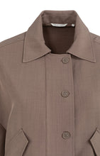 Load image into Gallery viewer, YAYA - Blouse Jacket - Deep Taupe Brown