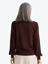 Load image into Gallery viewer, Brave & True - Briony Knit Top - Dark Chocolate