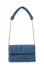 Load image into Gallery viewer, YAYA - Quilted Denim Crossbody Bag - Blue