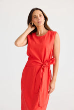 Load image into Gallery viewer, Brave+True - Turning Point Dress - Poppy Red