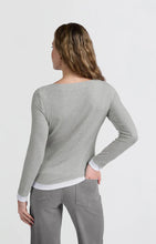 Load image into Gallery viewer, YAYA - Double Layer Top - Medium Grey Melange