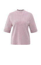 Load image into Gallery viewer, YAYA - Fine Knit with Back Buttons - Cloud Gray Purple