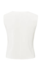 Load image into Gallery viewer, YAYA - Fine Knit Gilet - Pure White