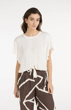 Load image into Gallery viewer, YAYA - Flowy Top with Knot Detail - Ivory White