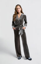 Load image into Gallery viewer, YAYA - Velvet Jumpsuit - Dark Metal Grey