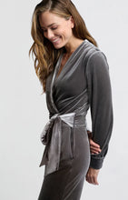 Load image into Gallery viewer, YAYA - Velvet Jumpsuit - Dark Metal Grey