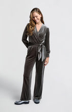 Load image into Gallery viewer, YAYA - Velvet Jumpsuit - Dark Metal Grey