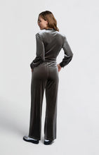 Load image into Gallery viewer, YAYA - Velvet Jumpsuit - Dark Metal Grey