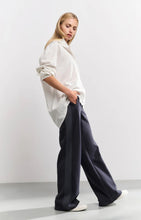 Load image into Gallery viewer, YAYA - High Waisted Wide Leg Trousers - Phantom