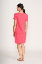 Load image into Gallery viewer, FOIL - Worth The Hype Dress - Sunshine Coral