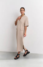Load image into Gallery viewer, YAYA - Jersey Midi Dress - Humus Beige