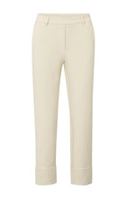 Load image into Gallery viewer, YAYA - Jersey Trousers with Turn-up - Summer Sand
