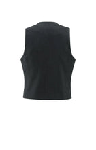 Load image into Gallery viewer, YAYA - Linen Blend Waistcoat - Washed Black