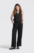 Load image into Gallery viewer, YAYA - Linen Blend Trousers - Washed Black
