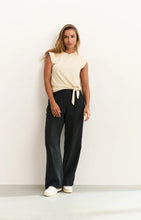 Load image into Gallery viewer, YAYA - Linen Blend Trousers - Washed Black