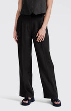 Load image into Gallery viewer, YAYA - Linen Blend Trousers - Washed Black