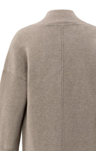 Load image into Gallery viewer, YAYA - Coatigan - Brown Melange