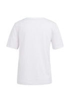 Load image into Gallery viewer, YAYA - Melange T-Shirt with contrasting trim - Gray Lilac