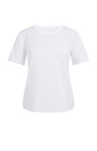 Load image into Gallery viewer, YAYA - Melange T-Shirt with contrasting trim - Gray Lilac