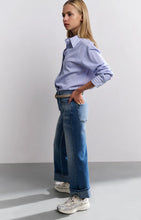 Load image into Gallery viewer, YAYA - Mid Waist Jeans with Turn-up