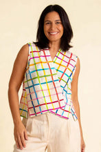 Load image into Gallery viewer, Pretty Vacant - Nikki Top - Geo Pop