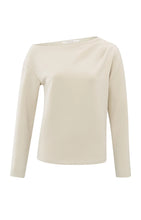 Load image into Gallery viewer, YAYA - Off Shoulder Top - Pearl White