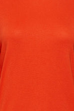 Load image into Gallery viewer, Ichi Mafa Turtle Neck Jumper ~ Orange