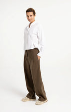 Load image into Gallery viewer, YAYA - Poplin Blouse with Adjustable Waist - Pure White
