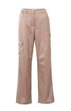 Load image into Gallery viewer, YAYA - Satin Cargo Pants - Dusty Pink