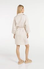 Load image into Gallery viewer, YAYA - Short Linen Shirt Dress - Cloud Creme White