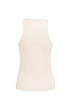 Load image into Gallery viewer, YAYA - Singlet with Cord Detail - Cloud Creme White