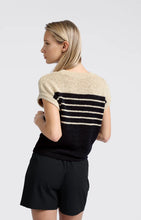 Load image into Gallery viewer, YAYA - Sleeveless Knitted Top - Summer Sand Dessin