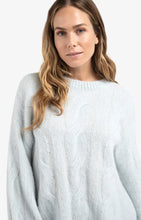 Load image into Gallery viewer, YAYA - Soft Cable Sweater - Secret Spaces Grey
