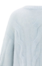 Load image into Gallery viewer, YAYA - Soft Cable Sweater - Secret Spaces Grey