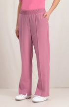 Load image into Gallery viewer, YAYA - Wide Leg Trouser - Morning Glory Pink Melange