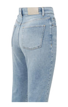 Load image into Gallery viewer, YAYA - Straight Fit Jeans/Wrap detail - Light Blue Denim