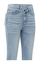 Load image into Gallery viewer, YAYA - Straight Fit Jeans/Wrap detail - Light Blue Denim