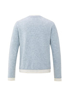 Load image into Gallery viewer, YAYA - Double Layer Sweater - Secret Spaces Grey Melange