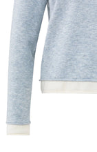 Load image into Gallery viewer, YAYA - Double Layer Sweater - Secret Spaces Grey Melange