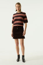 Load image into Gallery viewer, Garcia - Short Sleeve Stripe Jumper - Hazel Bloom