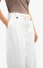 Load image into Gallery viewer, YAYA - Trousers with Drawcord Belt - Off White