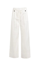 Load image into Gallery viewer, YAYA - Trousers with Drawcord Belt - Off White