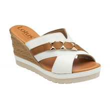 Load image into Gallery viewer, LOTUS - Barracuda - Wedge Sandal - White