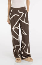 Load image into Gallery viewer, YAYA - Woven Print Pants - Chocolate Martini Brown Dessin