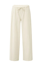Load image into Gallery viewer, YAYA - Wide Leg Trouser with Tie Waistband - Summer Sand