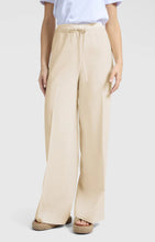 Load image into Gallery viewer, YAYA - Wide Leg Trouser with Tie Waistband - Summer Sand