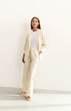 Load image into Gallery viewer, YAYA - Wide Leg Trouser with Tie Waistband - Summer Sand